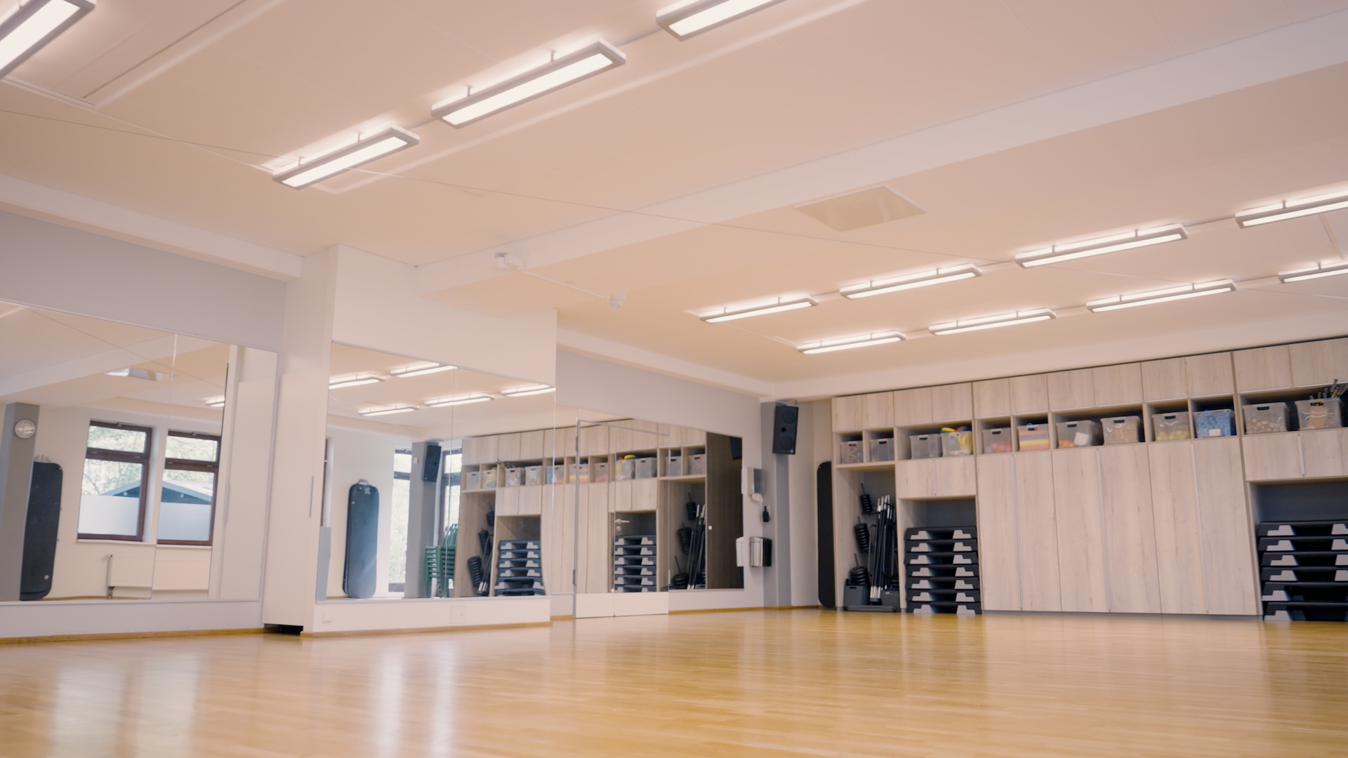 Ansicht der Trainingsfläche